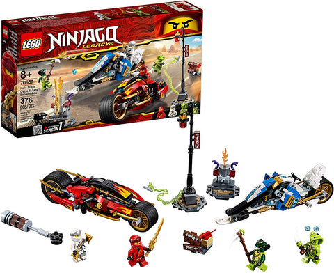 70667 LEGO® Ninjago Kai's Blade Cycle & Zane's Snowmobile